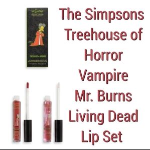 Simpsons Treehouse of Horror Vampire Mr. Burns Lip Duo